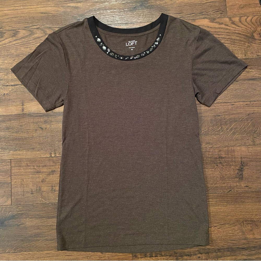 LOFT Jeweled Top